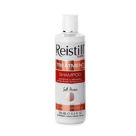 REISTILL SAMPON NUTRITIV&amp;REPARATOR CU PROTEINE DE MATASE, EXTRACT BIO DE MIGDALE DULCI SI MIERE, 250 ML