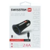Adaptor Swissten  2,4A Power 2x USB + Micro USB Cablu
