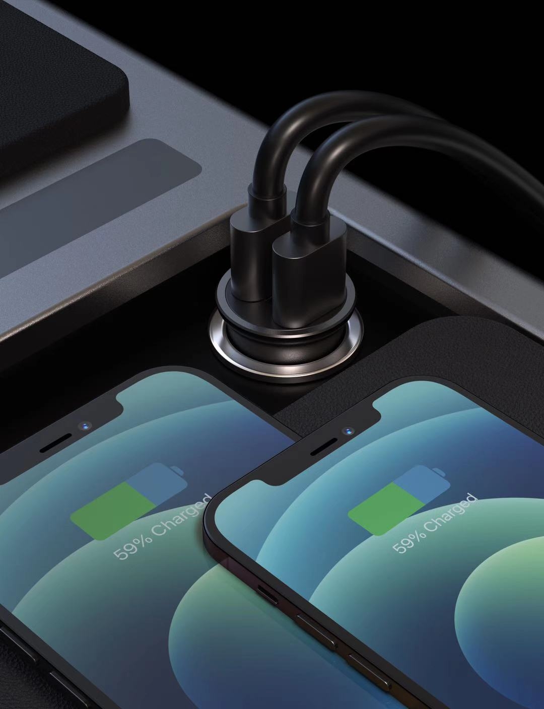Adaptor Swissten  cu port USB-C + Quick Charge 3.0 36W Metal  thumb