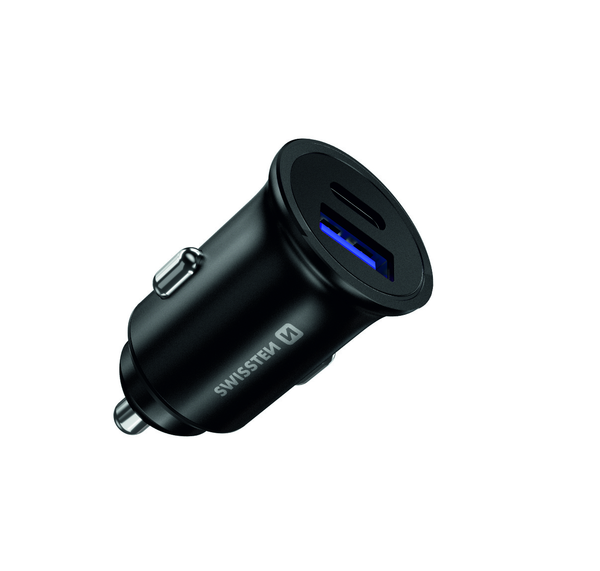 Adaptor Swissten  cu port USB-C + Quick Charge 3.0 36W Metal  thumb