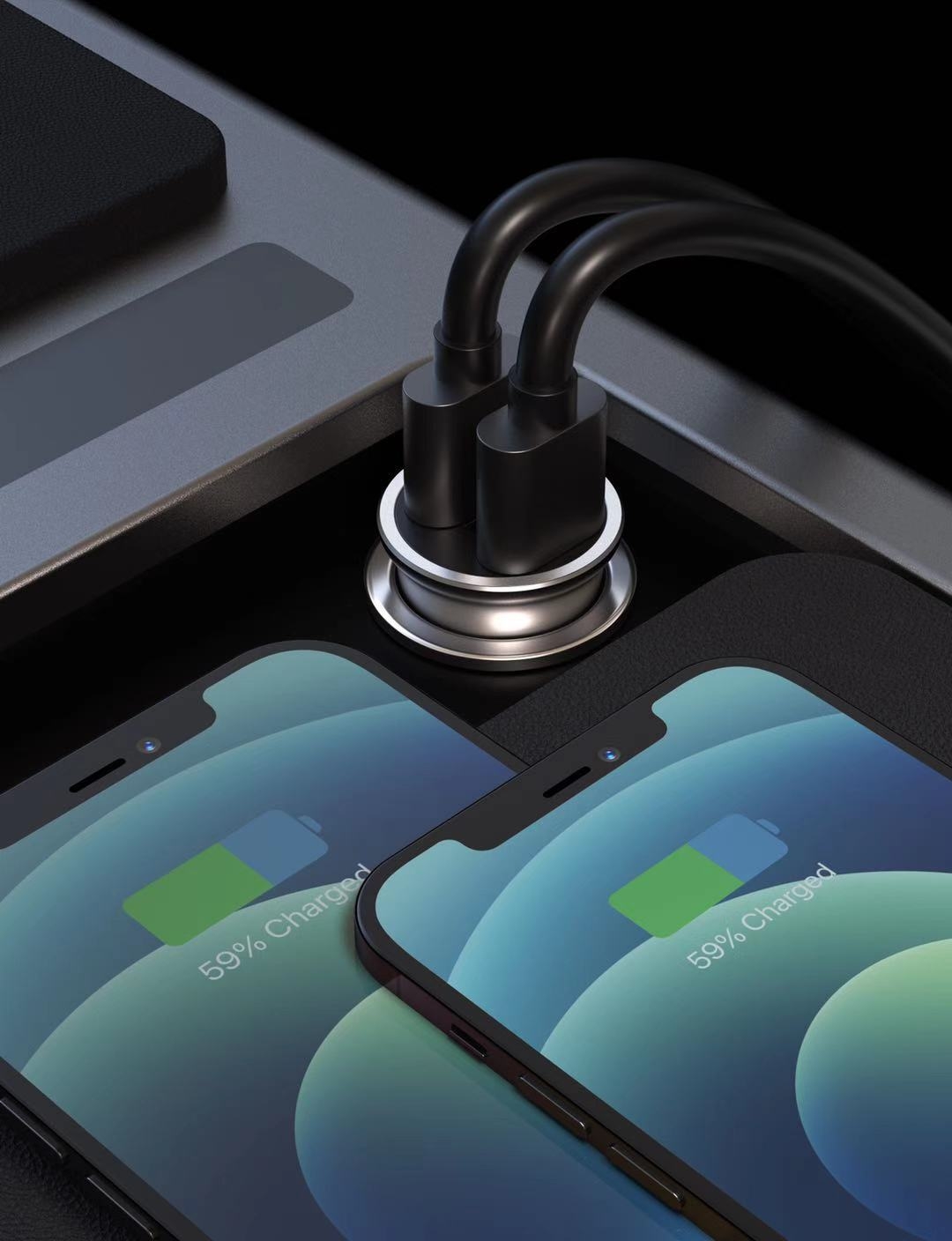 Adaptor Swissten  cu port USB-C + Quick Charge 3.0 36W Metal  thumb