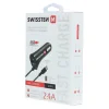 Swissten  Incarcator Auto Micro USB si USB 2.4A Power