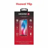 Swissten Glass Full Glue, cadru de culoare, Case friendly huawei y6p Negru
