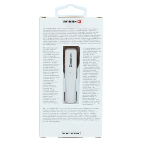 Casti Bluetooth Swissten Ultra Light Ul-9 Alb