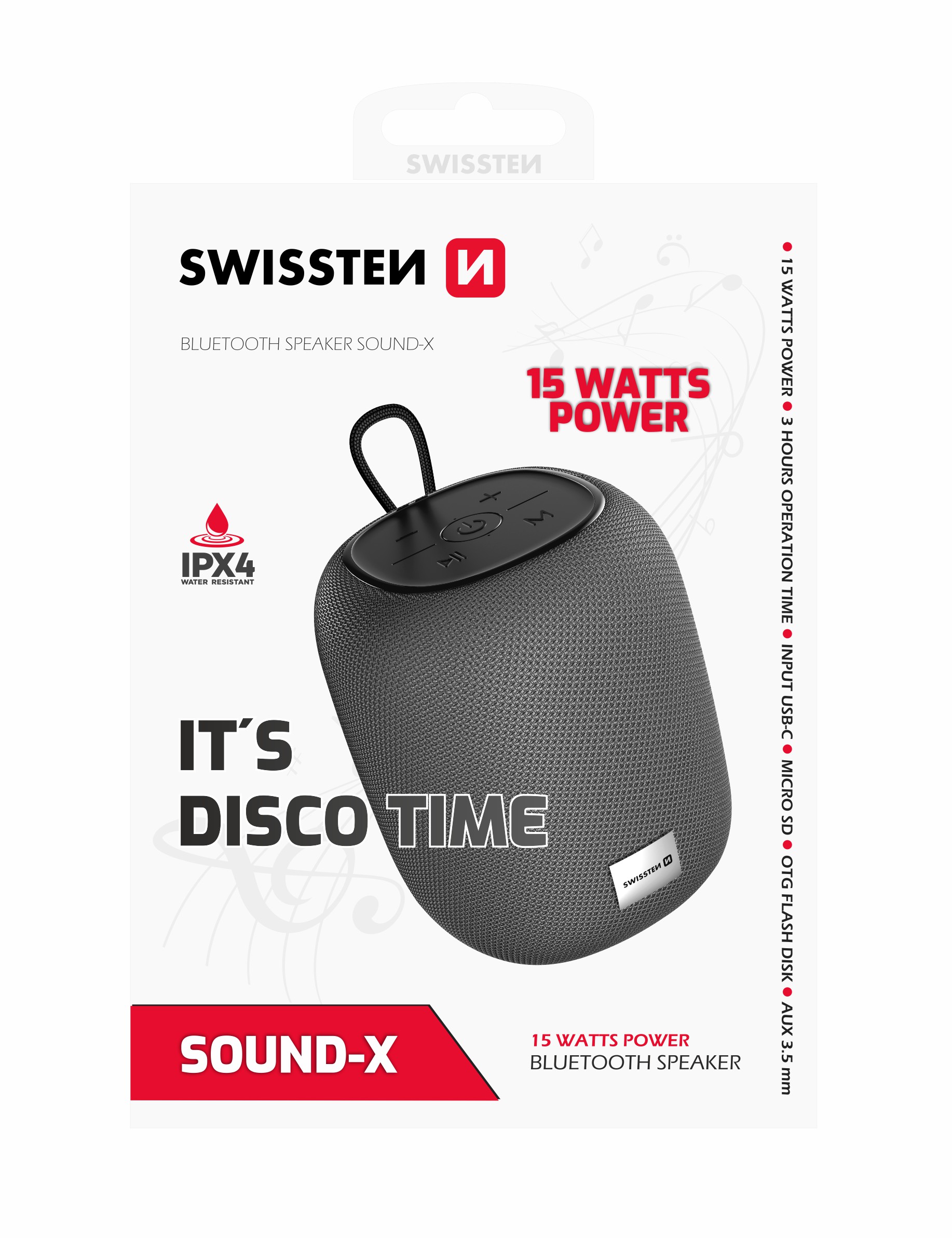 Difuzor Bluetooth Swissten Sound-X thumb