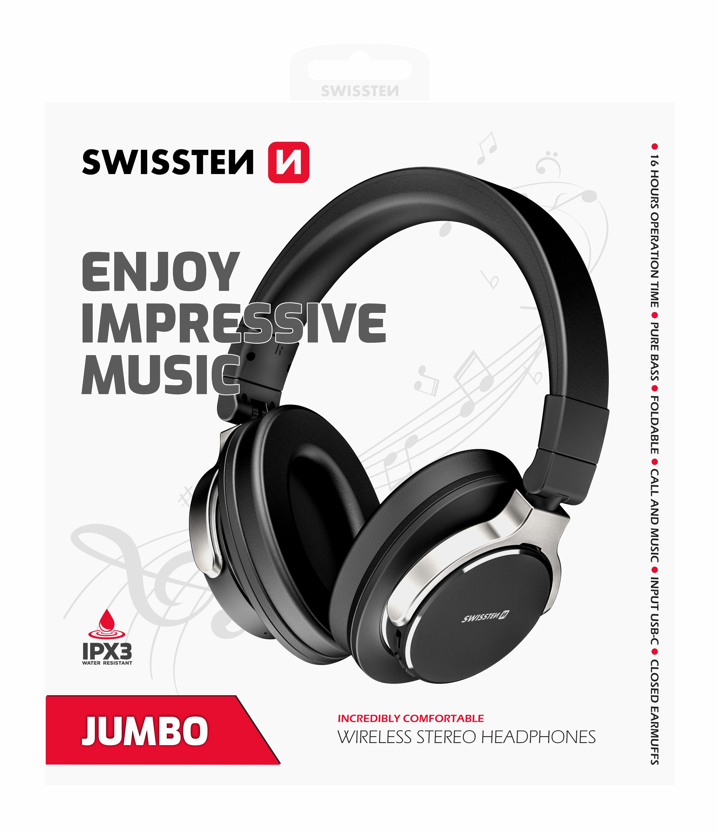 Bluetooth Casti Stereo Swissten Jumbo elegant thumb