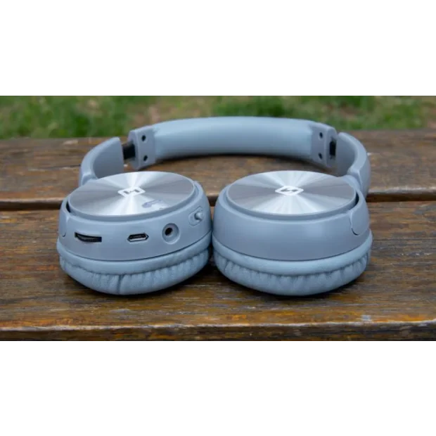 Casti stereo Bluetooth Swissten Trix SILVER/GREY