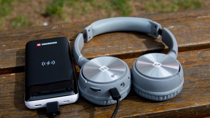 Casti stereo Bluetooth Swissten Trix SILVER/GREY thumb