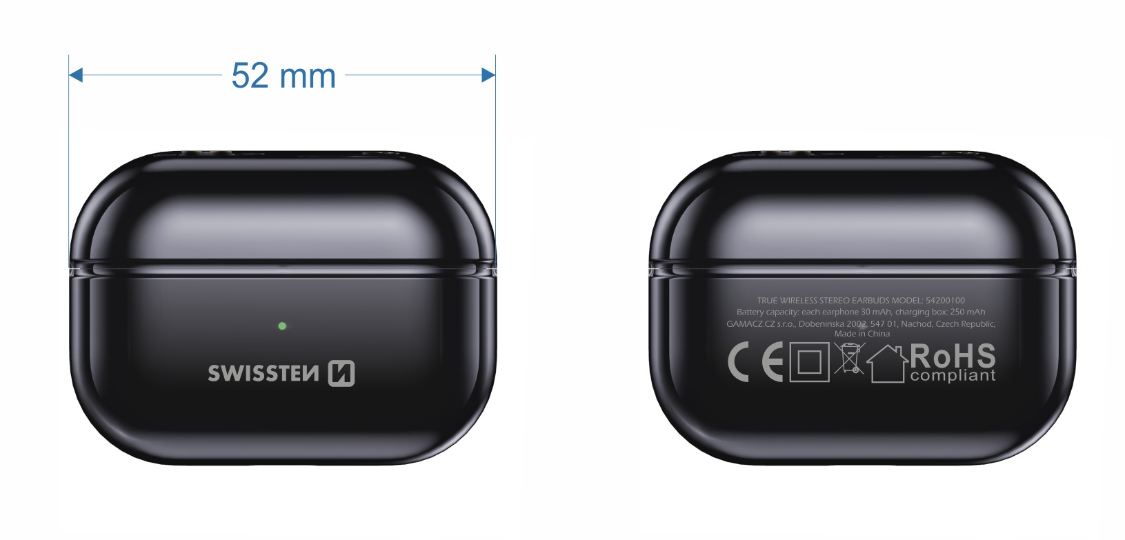Bluetooth TWS Swissten Minipods elegant thumb