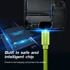 Cablu de date Swissten textil USB / Micro USB 2,0 m verde