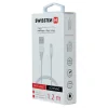 Cablu de date Swissten  Lightning 1,2 M Alb