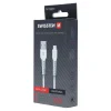 Cablu de date Swissten USB / Lightning 1,0 m Alb
