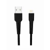 Cablu de date Swissten USB / Lightning 1,0 m Negru
