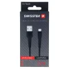 Cablu de date Swissten USB / Lightning 1,0 m Negru