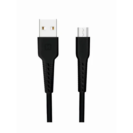 Cablu de date Swissten USB / Micro USB 1,0 m Negru