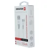 Cablu de date Swissten USB / Micro USB 1,5 m Alb (9mm)