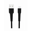 Cablu de date Swissten USB / USB-C 1,0 m Negru