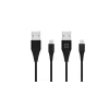 Cablu de date Swissten USB / USB-C 3.1 Negru 1,5m (9mm)