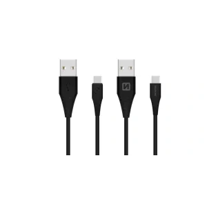 Cablu de date Swissten USB / USB-C 3.1 Negru 1,5m (9mm)