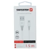 Cablu de date Swissten USB / USB-C Huawei SUPER CHARGE 5a 1,5m Alb