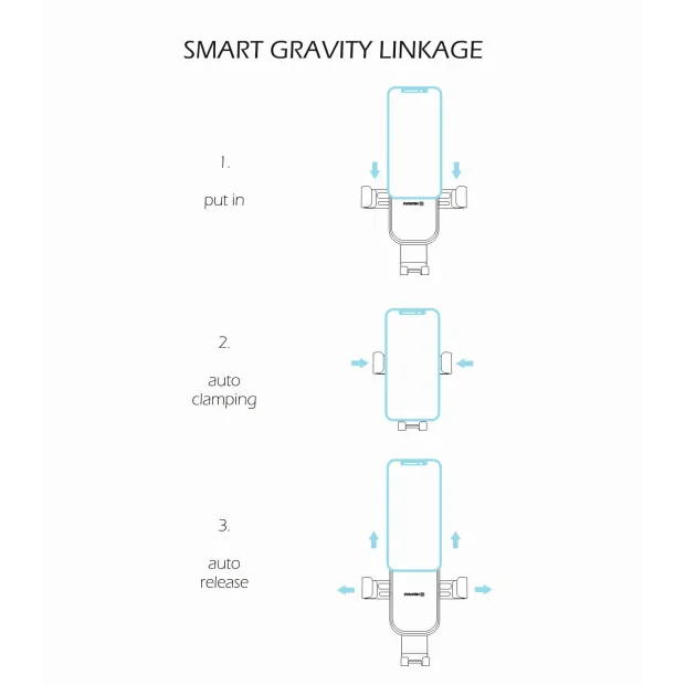Suport auto gravity ventilatia Swissten S-Grip G1-AV3