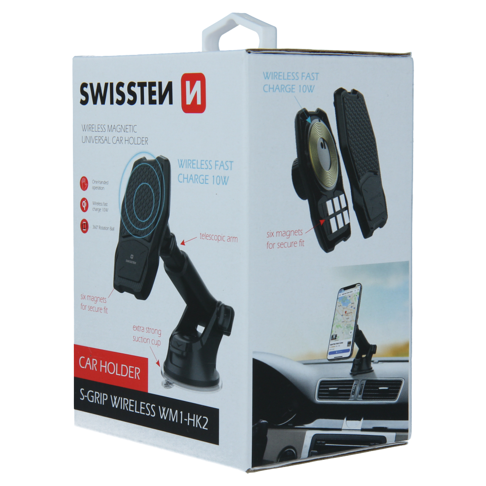  Swissten suport auto cu incarcare wireless S-GRIP WM1-HK2 thumb