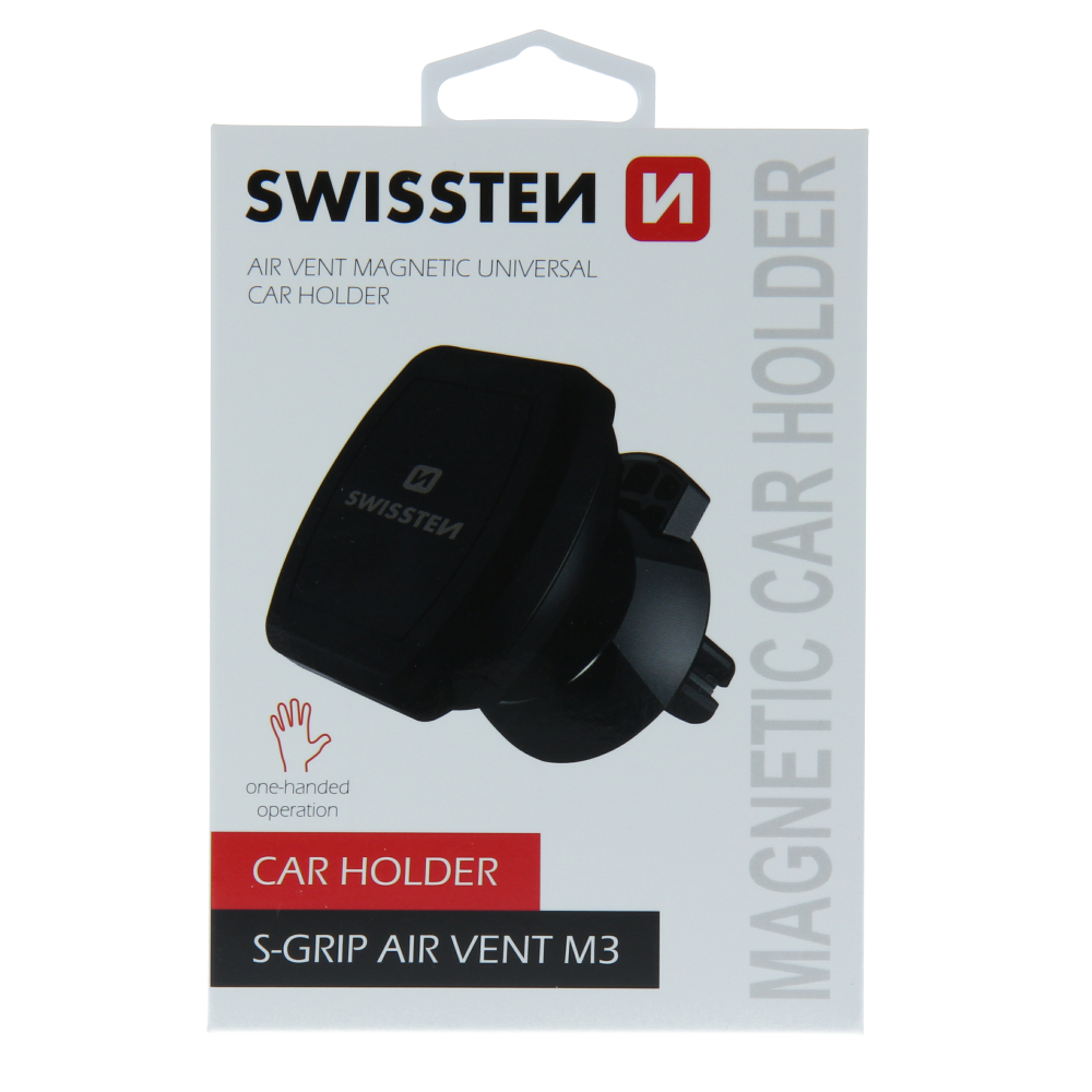 Suport telefon magnetic ventilatia masinii Swissten S-grip AV-M3 thumb