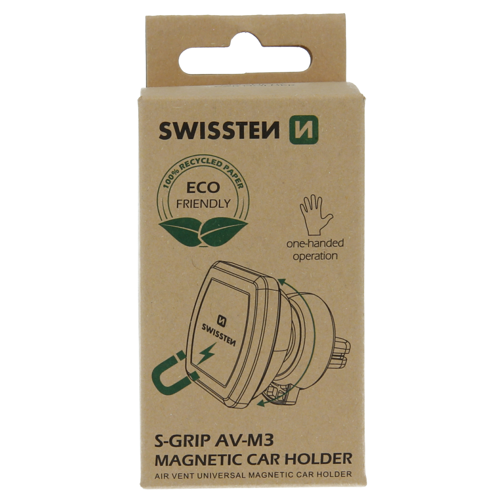 Suport auto Magnetic ventilatia masinii Swissten S-Grip AV-M3 (pachet Eco) thumb