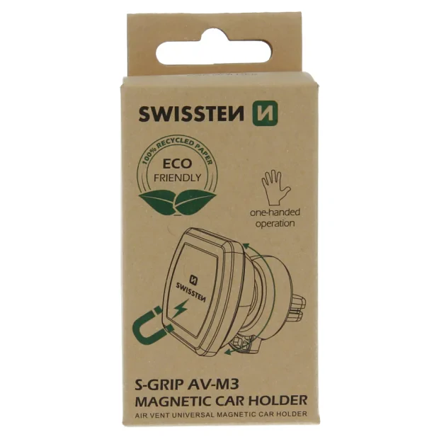 Suport auto Magnetic ventilatia masinii Swissten S-Grip AV-M3 (pachet Eco)