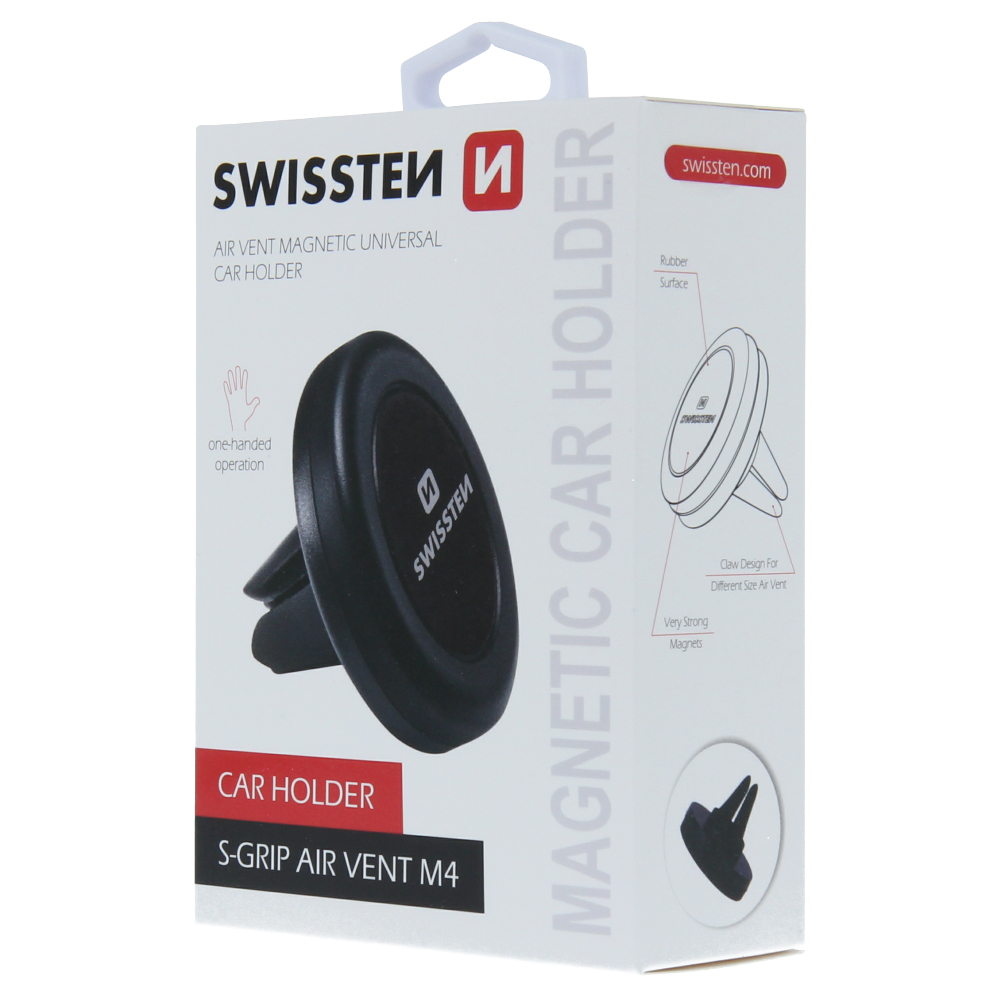 Suport telefon magnetic ventilatia  Swissten S-Grip AV-M4 thumb