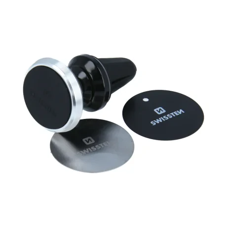Suport auto magnetic ventilatia masinii Swissten S-Grip AV-M9 Negru-Argintiu