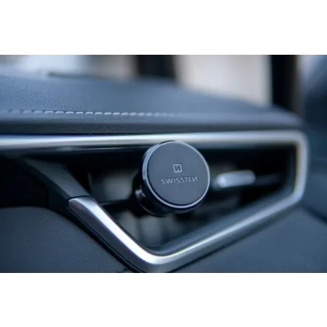 Suport auto magnetic la ventilatia masinii Swissten S-Grip AV-M9 Negru