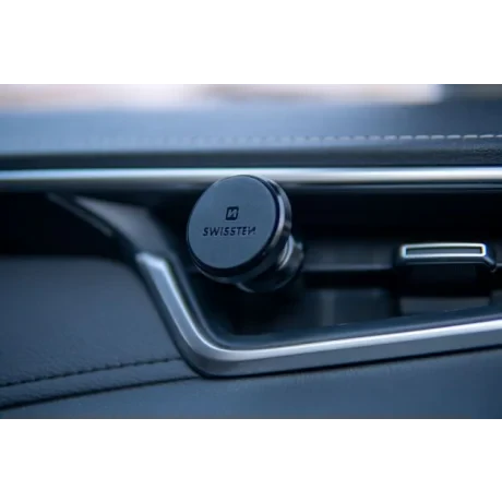 Suport auto magnetic la ventilatia masinii Swissten S-Grip AV-M9 Negru