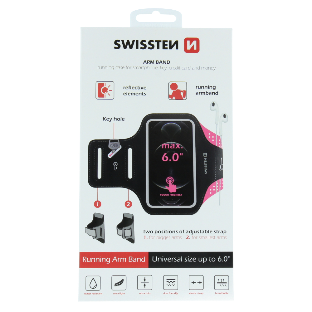 Case Swissten Armband Case 6.0 "Roz thumb