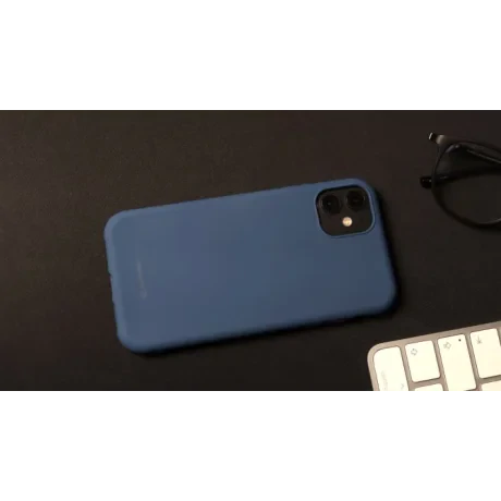 Swissten Soft Joy Apple iPhone 12/12 PRO albastru