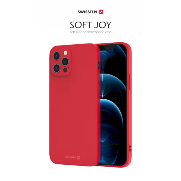 Swissten Soft Joy Apple iPhone 13 Rosu