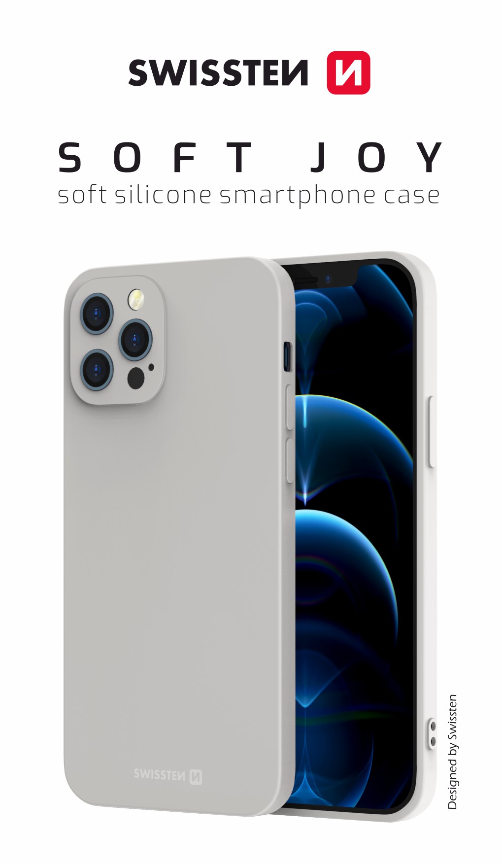 Swissten Soft Joy Apple iPhone 7/8/SE 2020/SE 2022 Stone Grey  thumb