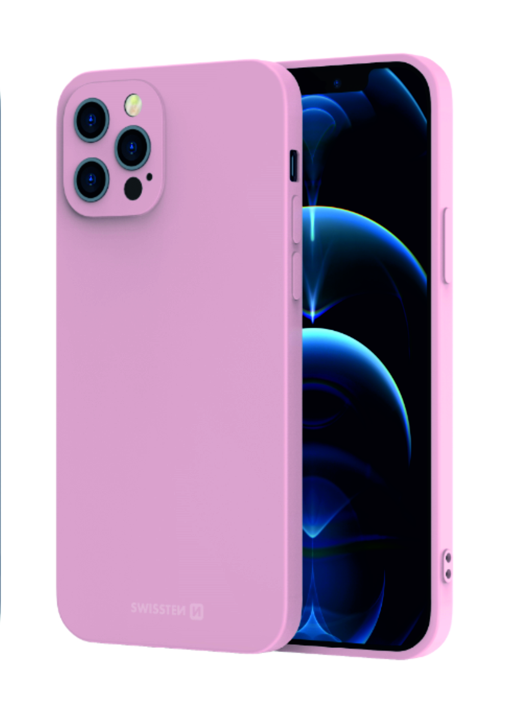 Swissten Soft Joy Huawei P40 Lite Pink Sand thumb