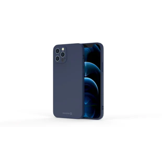 Swissten Soft Joy Huawei P40 Lite Dark Albastru