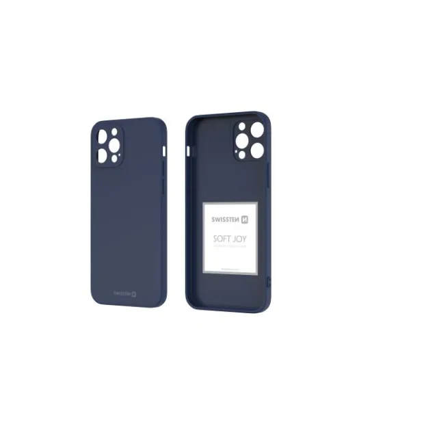 Swissten Soft Joy Huawei P40 Lite Dark Albastru