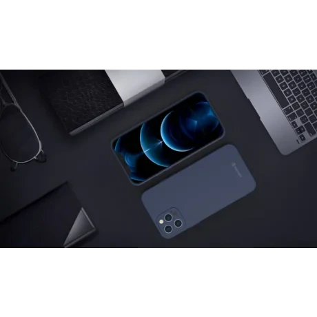 Swissten Soft Joy Huawei P40 Lite Dark Albastru