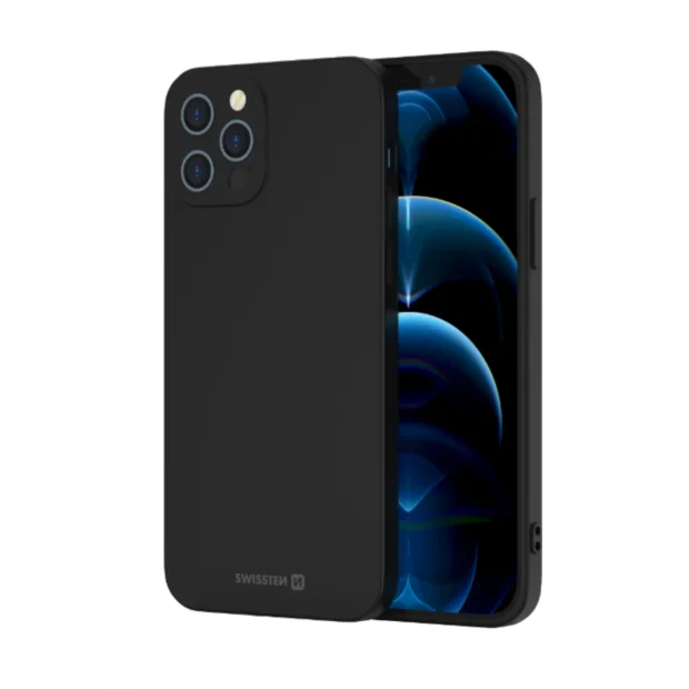 Swissten Soft Joy Huawei Y5P Negru