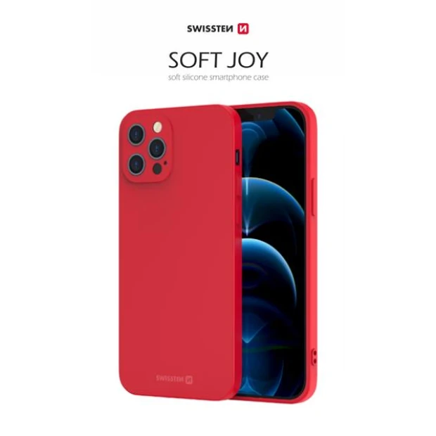 Swissten Soft Joy Xiaomi 12 PRO Rosu