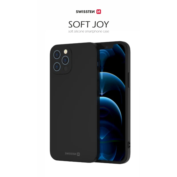 Swissten Soft Joy Xiaomi 12/12x Negru