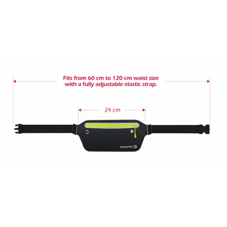 Husa Swissten Waist Bag pentru Telefon Negru