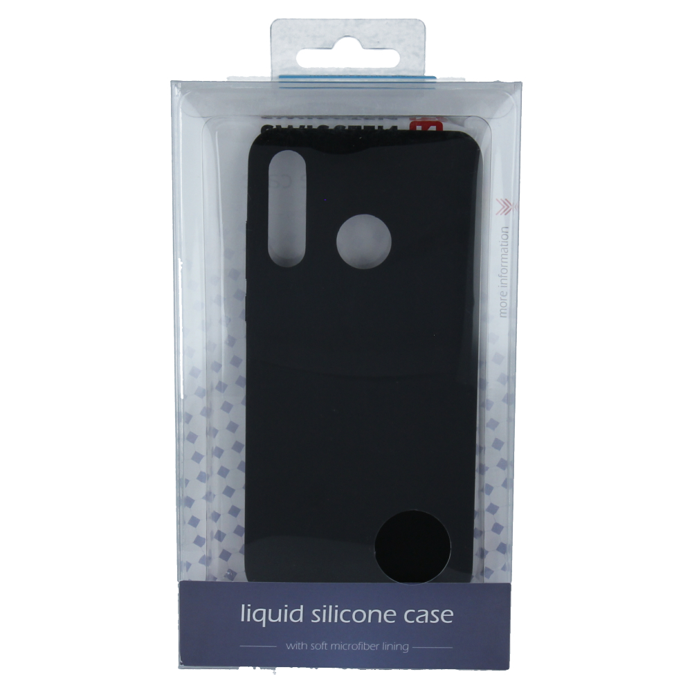 Case friendly silicon lichid Swissten Huawei P40 Lite Negru thumb