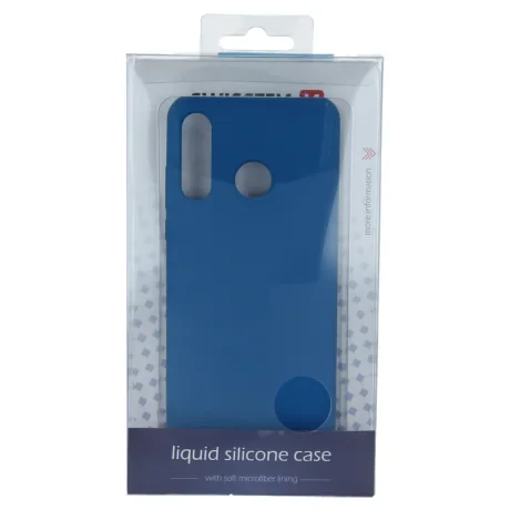 Case friendly silicon Swissten  Huawei P40 Lite Albastru