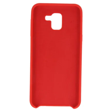 Silicon Swissten Liquid Samsung J600 Galaxy J6 2018 Rosu