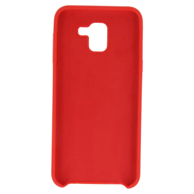 Silicon Swissten Liquid Samsung J600 Galaxy J6 2018 Rosu