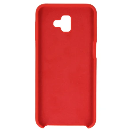Case friendly silicon Swissten Samsung J610 Galaxy J6 Plus Rosu